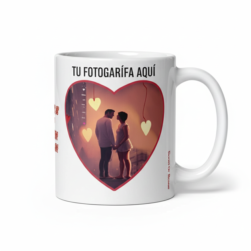 Taza Personalizada "Amor Infinito" – Edición Especial San Valentín 💖